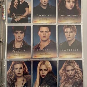 Twilight Breaking Dawn Assorted 27 Trading Cards